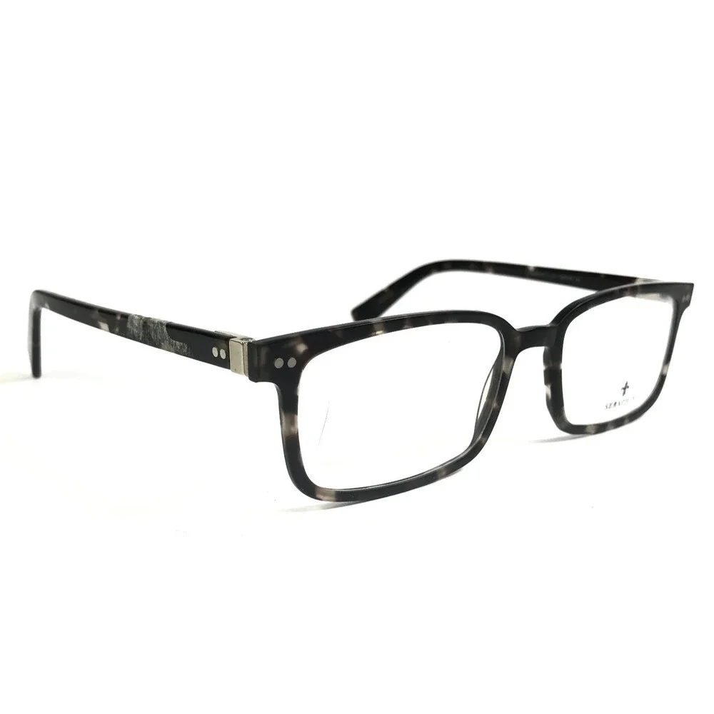 Seraphin Eyeglasses Frame SANDBURG 8537 Black Tokyo Rectangle Full Rim 53-18-145